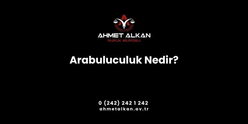 Arabuluculuk alternatif uyuşmazlık çözüm yollarından biridir