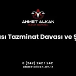 İş kazası tazminat davası ve şartları söz konusu ise işverenin iş yerinde çalışan işçiye karşı herhangi bir kaza durumunda üstlenmesi gereken maddi ve manevi tazminattan söz edilir
