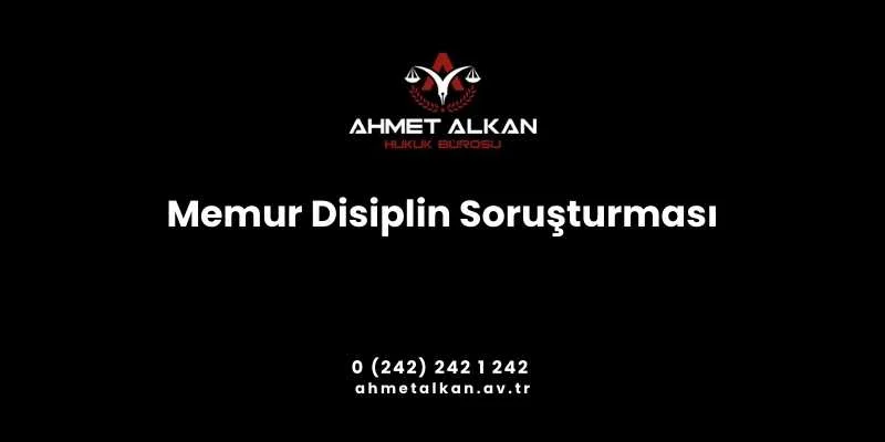 Disiplin suçu işlendiğinde disiplin soruşturması açılarak bu suça istinaden uygulanacak yaptırımlar belirlenir