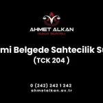 Resmi belgede sahtecilik suçu TCK da düzenlenmiş ve koruduğu hukuki yarar bakımından oldukça önemlidir