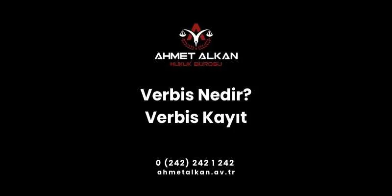 Verbis Nedir Verbis Kayıt