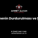 Yürütmenin durdurulması kararı ile hukuka aykırılık sebebi ile iptal davasına konu edilen idari işlem hakkında yetkili yargı yerinin dava konusu idari işlemi geçici olarak durdurur
