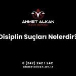 Disiplin suçları ve disiplin cezaları devlet memurlarını ilgilendiren konulardan biridir