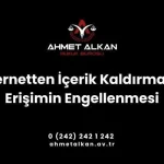 İnternetten içerik kaldırma ve erişimin engellenmesi işlemleri sırasında hata yapılmaması gerekir