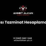 İş kazası tazminat hesaplama işlemleri için Alkan Hukuk Bürosu iş kazası tazminat hesaplama aracını kullanabilirsiniz