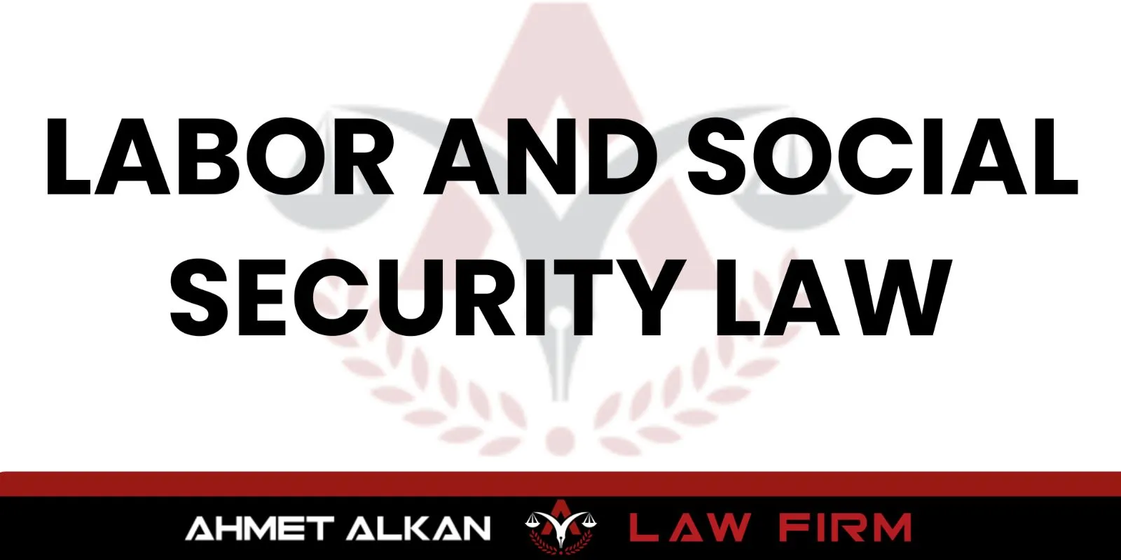 Antalya labor and social security lawyer character, and performs legal consultancy services for the execution of legal works and transactions arising from this field, follow-up of disputes and lawsuits