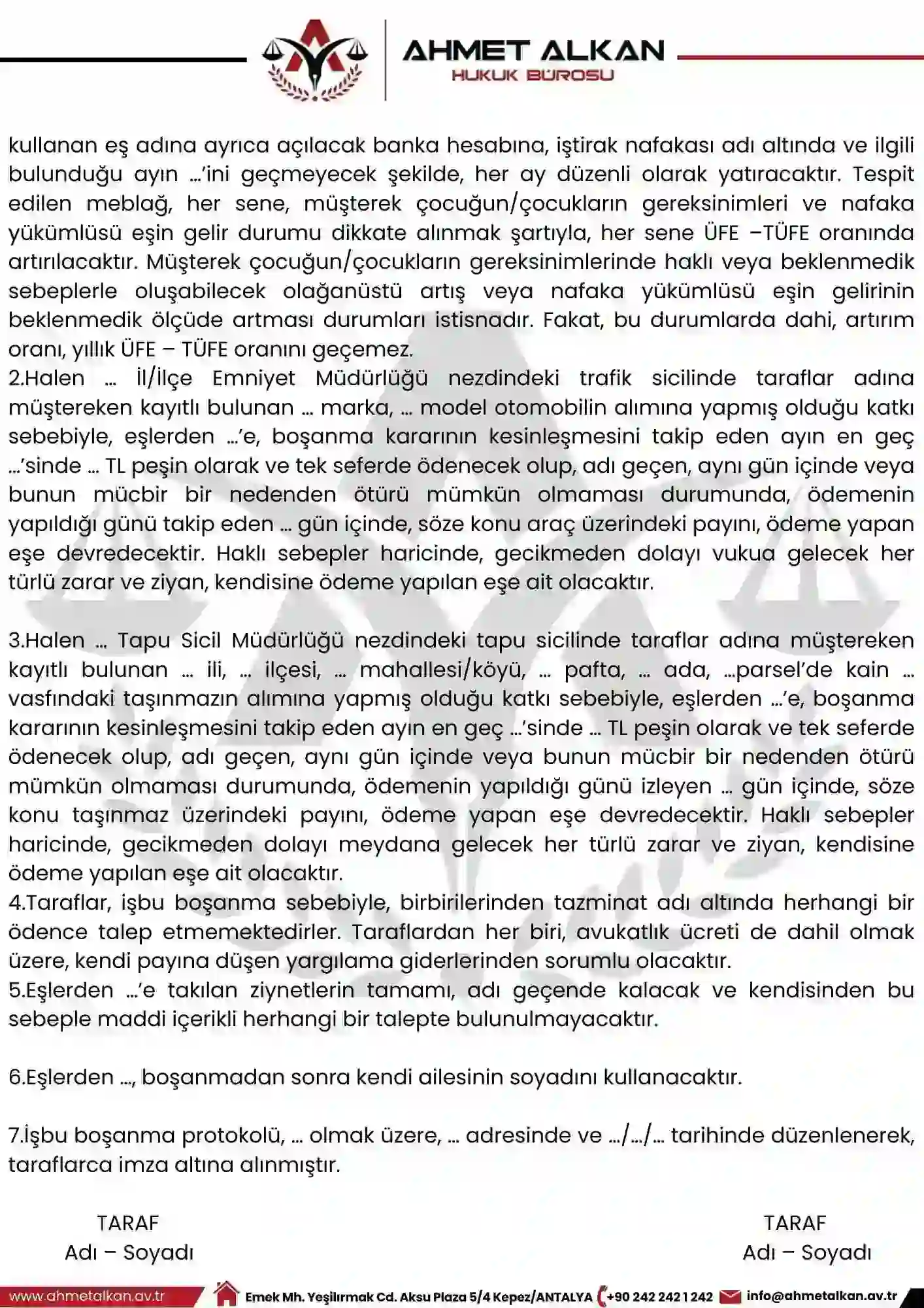 Anlaşmalı Ayrılık Protokolü Nedir