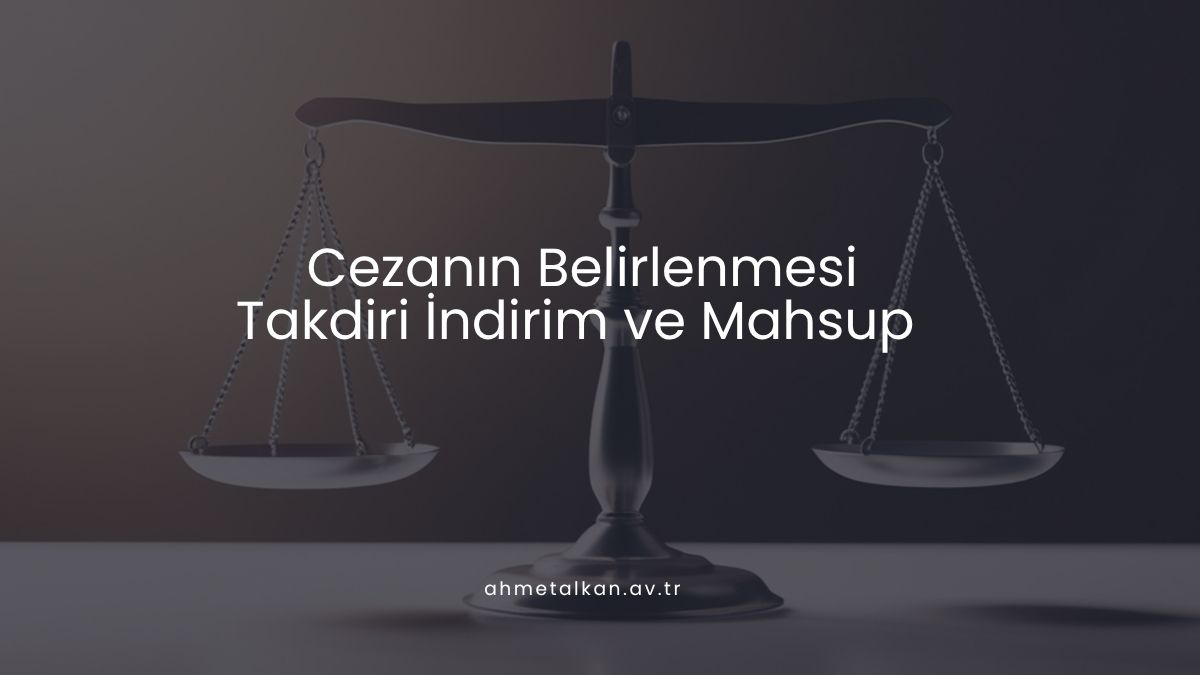 Cezanın Belirlenmesi, Takdiri İndirim ve Mahsup
