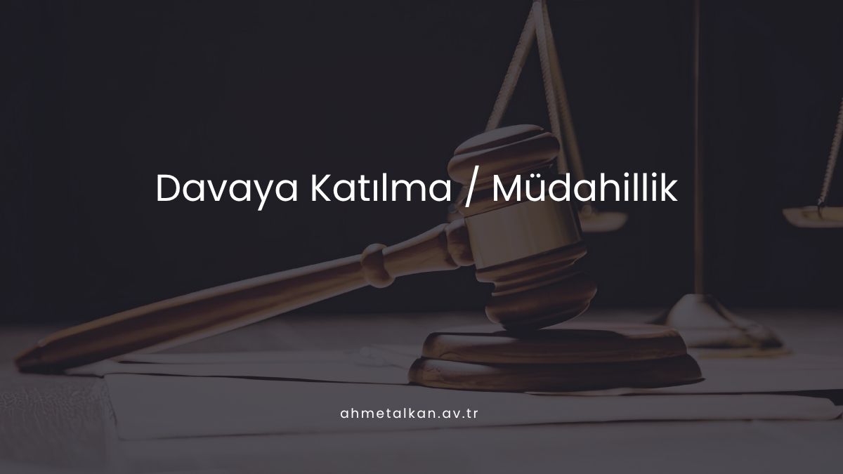 Davaya Katılma / Müdahillik